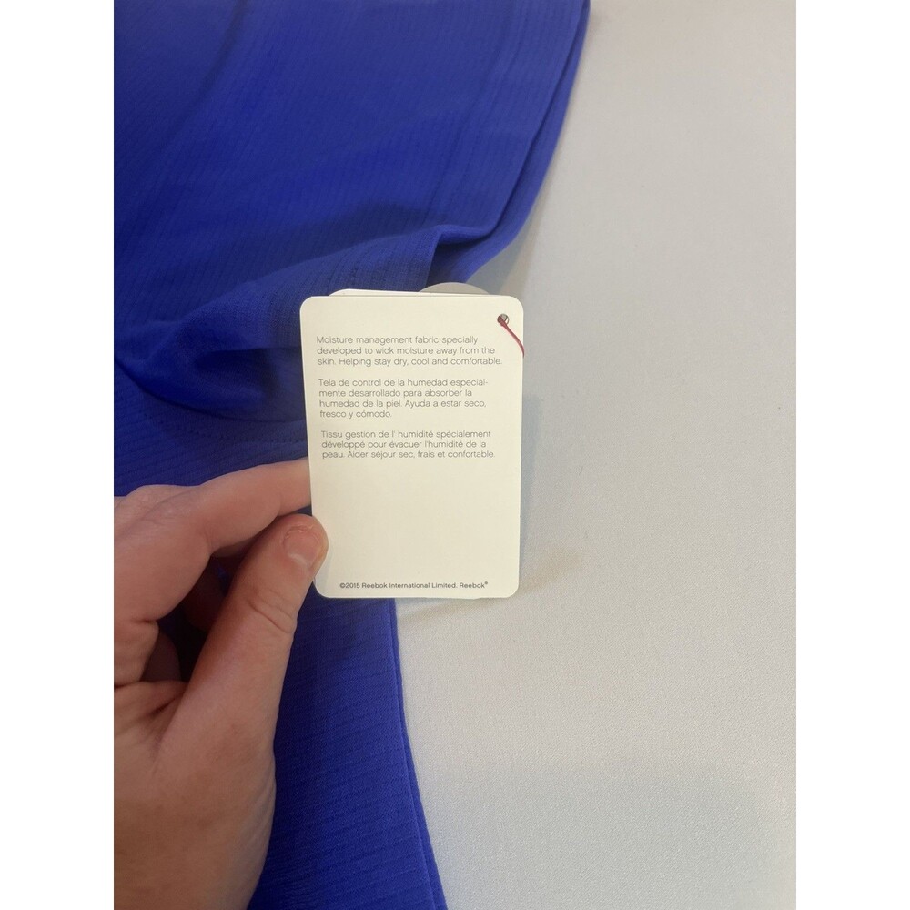Reebok Royal Blue polo NWT 2XL - Picture 9 of 16